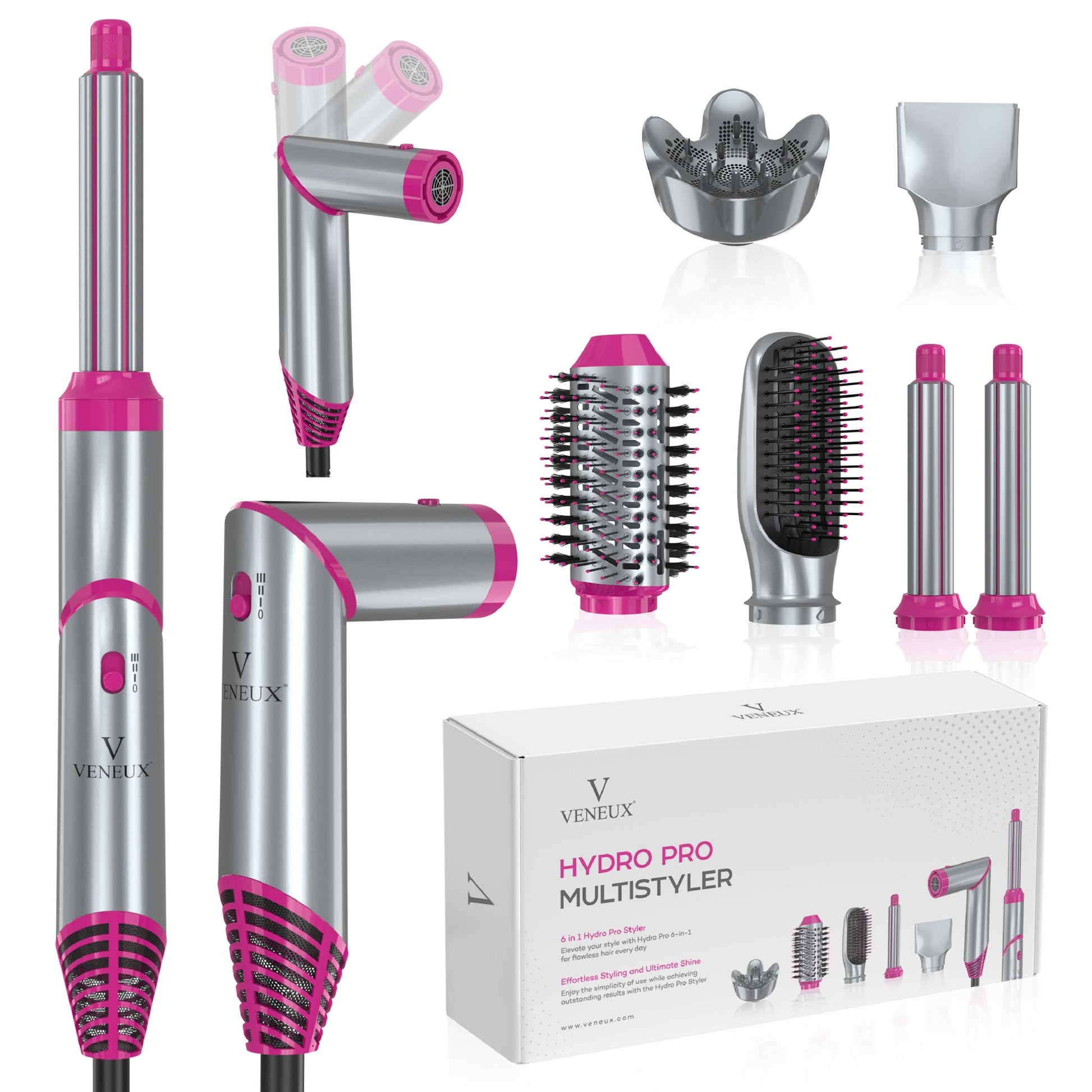 VENEUX® 6 - in - 1 Airstyler (NIEUW) - VENEUX