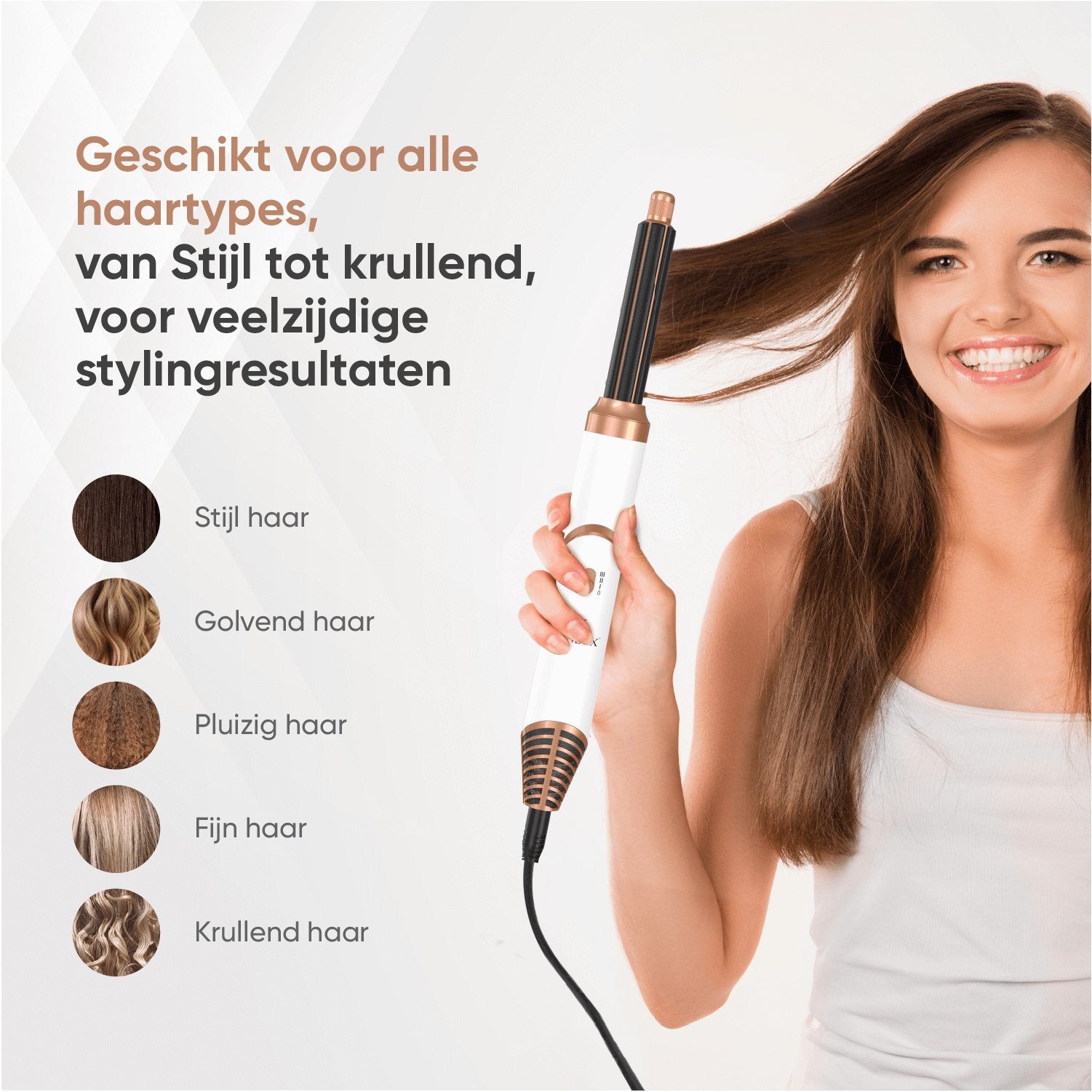 VENEUX® 6 - in - 1 Airstyler (NIEUW) - VENEUX